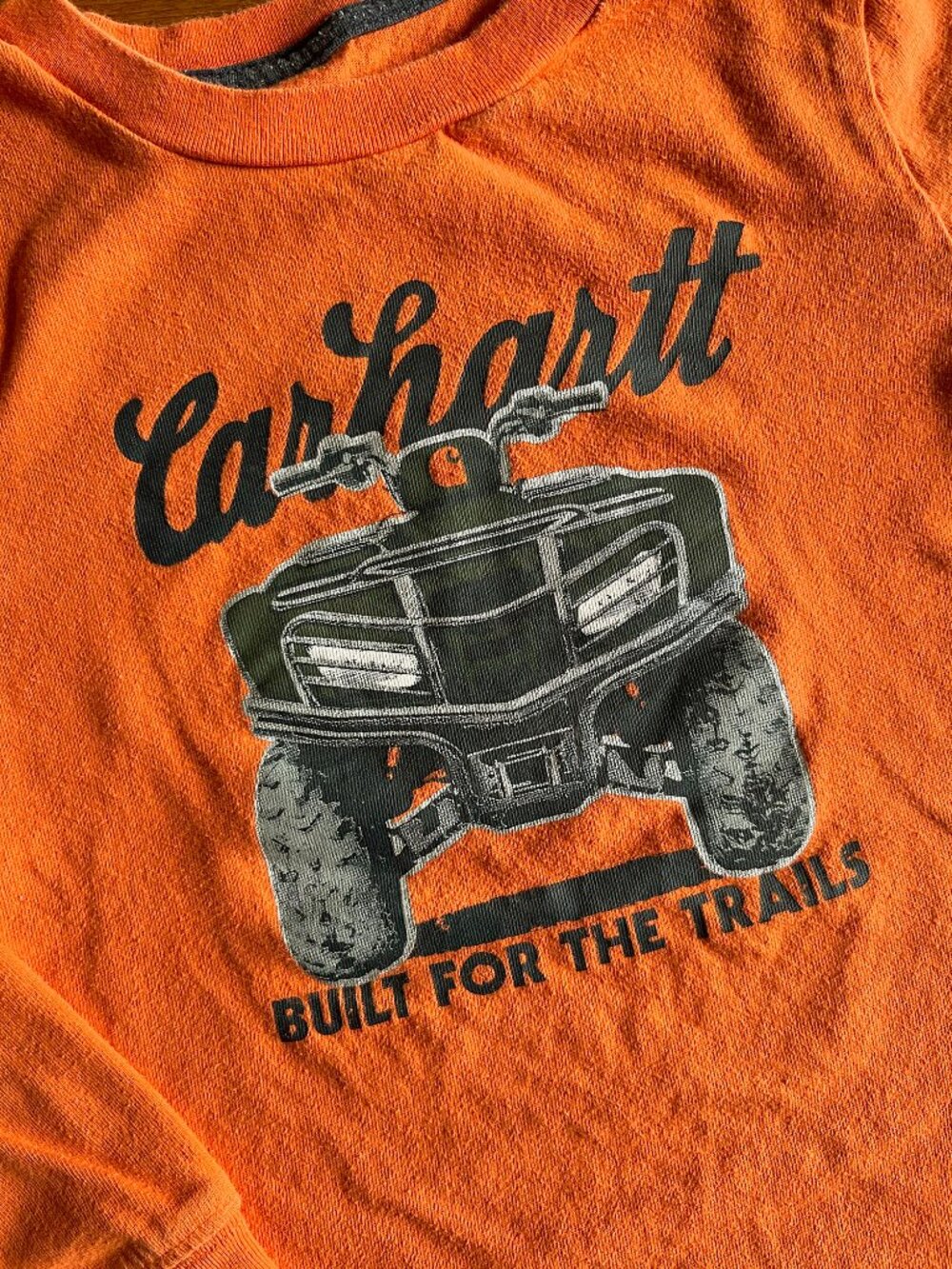 Carhartt orange "Built for the Trails" shirt 5 - Picture 2 of 6